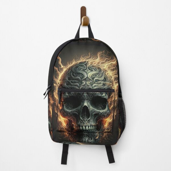 Item preview, Flaming Skull designed and sold by connie campbell.