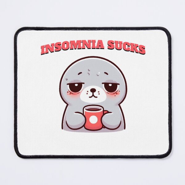 Item preview, Insomnia Seal designed and sold by LemuellTrends.