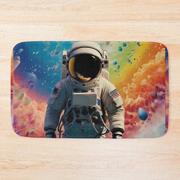 Item preview, Atsronautar Surreal Rainbow-Coloured Landscape Art designed and sold by Obsidian Ink by Wilshire.