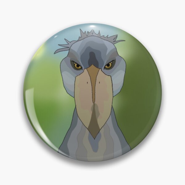 Item preview, Shoebill stork art designed and sold by WeirdcoreEyes.