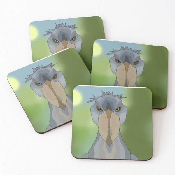 Item preview, Shoebill stork art designed and sold by WeirdcoreEyes.