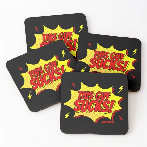 Item preview, This guy sucks! -Bob Barker, Happy Gilmore designed and sold by Sticker Up.