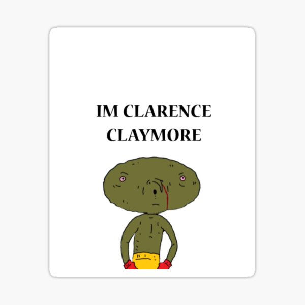 Aperçu de l'œuvre Gros Lez Montrer Clarence Claymore créée et vendue par OGClothes.