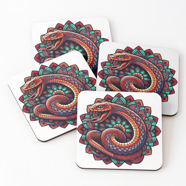 Item preview, Mandala Snake Lunar Sign designed and sold by Liscar95.