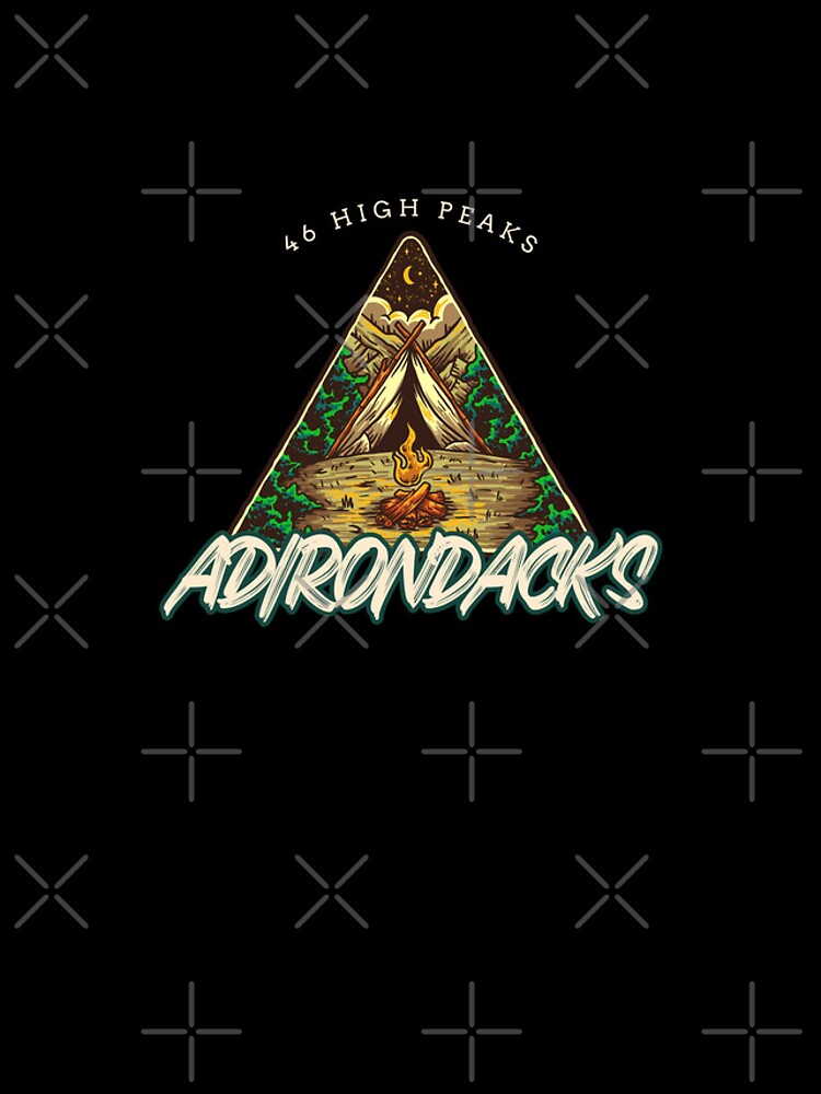 Aperçu 4 sur 4. Coque iPhone avec l'œuvre 46 High Peaks Adirondack créée et vendue par JDF-ThreadWorks.