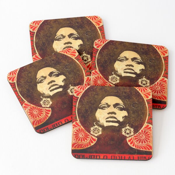 Item preview, Angela Davis poster 1971   designed and sold by juarezkarter84.