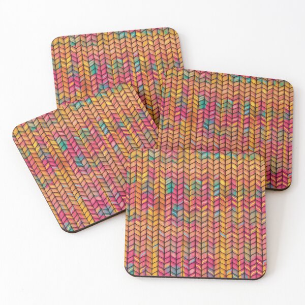 Item preview, Hot Pink Faux Knit  designed and sold by Karin Taylor.