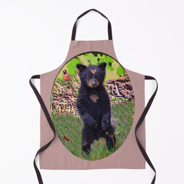 Item preview, Adorable Baby Black Bear Spots Cardinal designed and sold by kristalcurt.