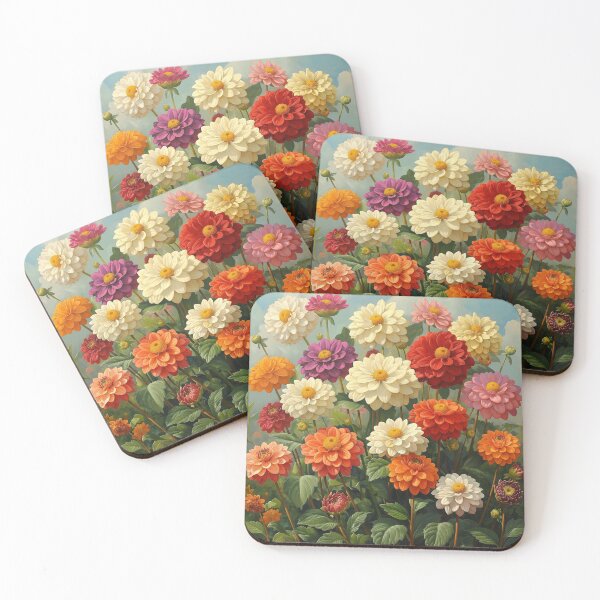 Item preview, A Whimsical Dahlia Garden designed and sold by ffatts.