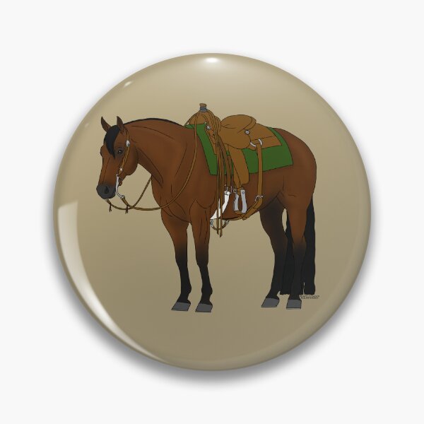 Aperçu de l'œuvre Quarter Horse bai créée et vendue par DappledMoon.