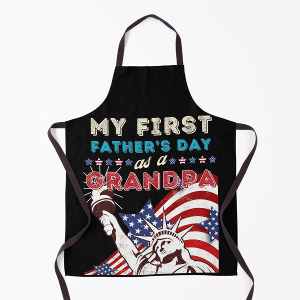 Item preview, My First Fathers day As A Grandpa Dad Mode Proud USA Flag T-Shirt designed and sold by SOPIZiLA.