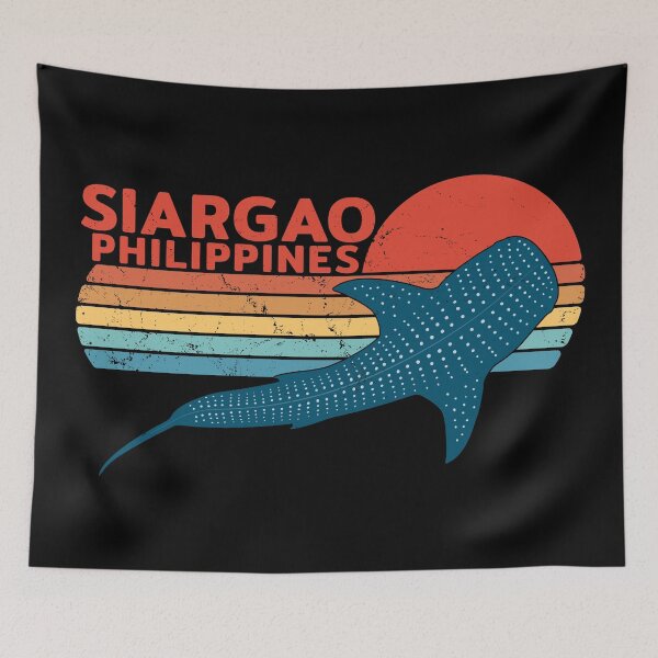 Item preview, Siargao Philippines Whale Shark designed and sold by NicGrayGraphic.