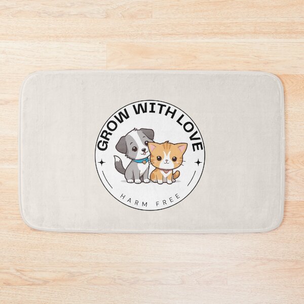 Item preview, Grow with love (cat and dog) designed and sold by Atlantico54.