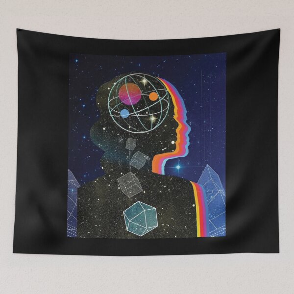Item preview, Interstellar Reflections: Abstract Mind Art	 designed and sold by WeldeGebrilm.