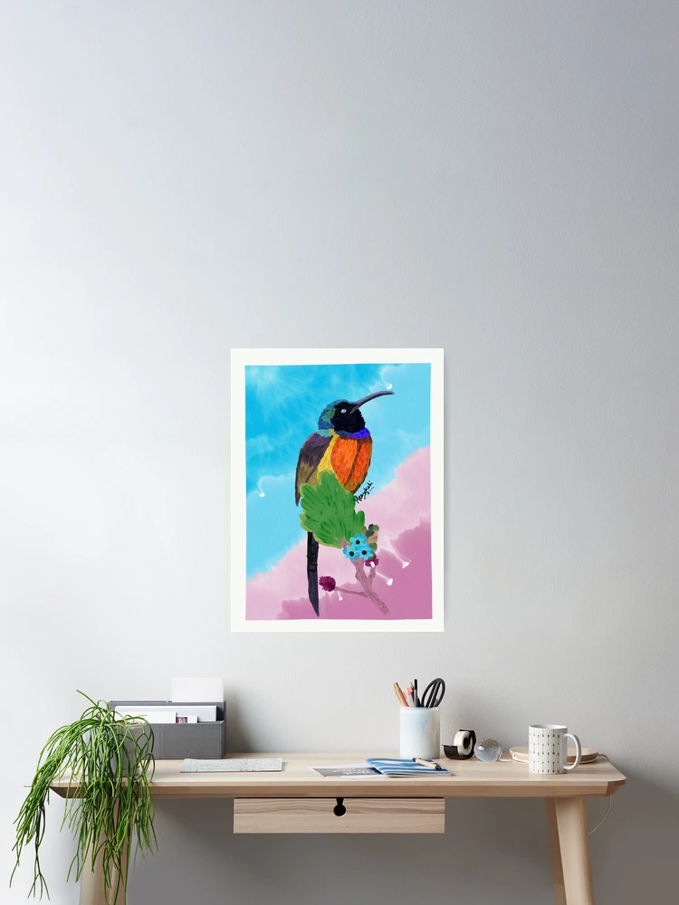 Thumbnail 2 of 3, Poster, Bird designed and sold by Rudravi.