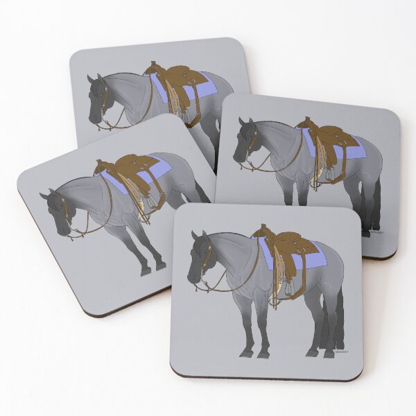 Item preview, Blue Roan Quarter Horse designed and sold by DappledMoon.