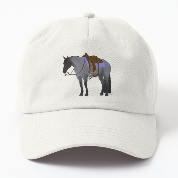 Aperçu de l'œuvre Quarter Horse rouan bleu créée et vendue par DappledMoon.