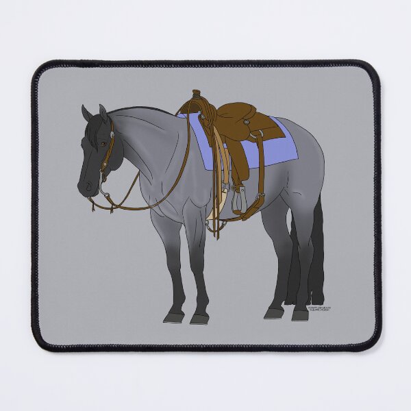 Item preview, Blue Roan Quarter Horse designed and sold by DappledMoon.