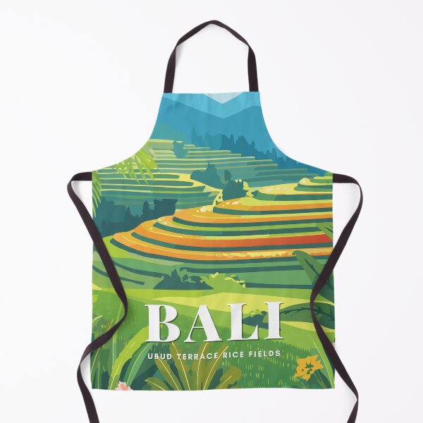Item preview, Ubud Bali Landscape Rice Terrace Fields Tropical Southeast Asia designed and sold by TheJoeyStudio.