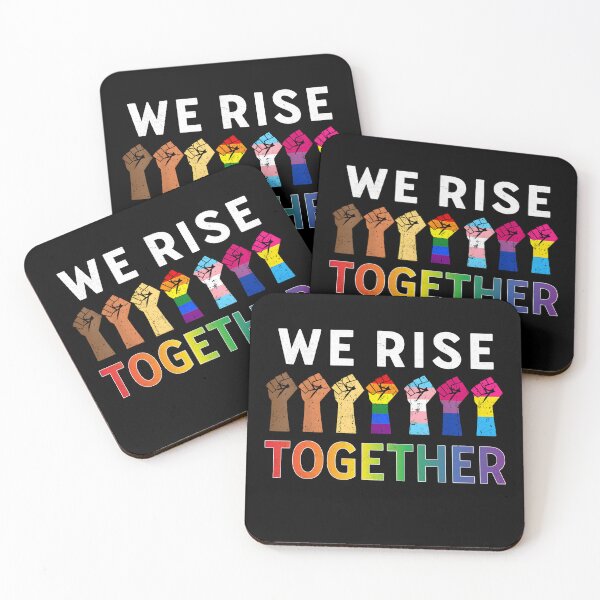 Item preview, We Rise Together Unity and Diversity Pride designed and sold by edesignprints.