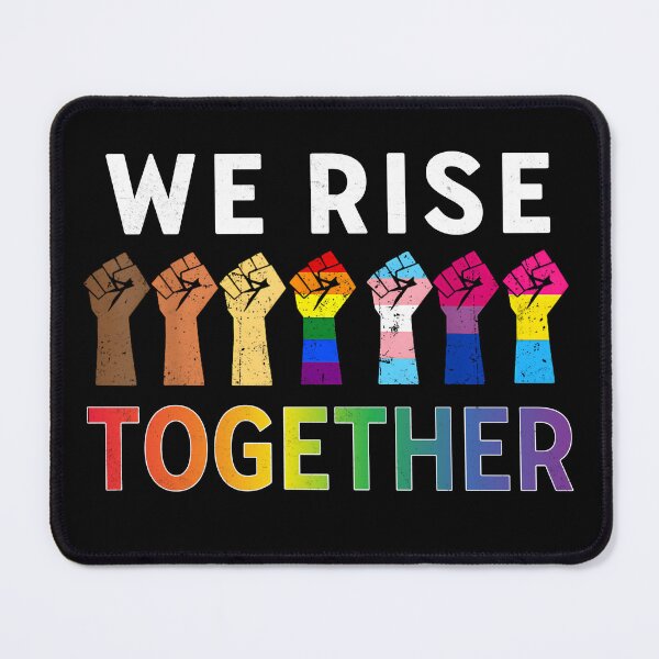Item preview, We Rise Together Unity and Diversity Pride designed and sold by edesignprints.