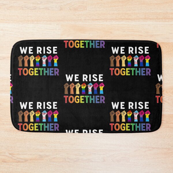Item preview, We Rise Together Unity and Diversity Pride designed and sold by edesignprints.