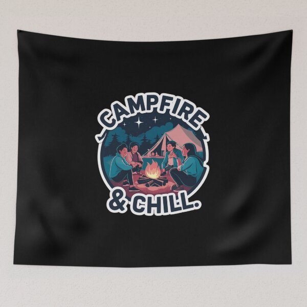 Item preview, Campfire and Chill 001 designed and sold by Peter Stawicki.