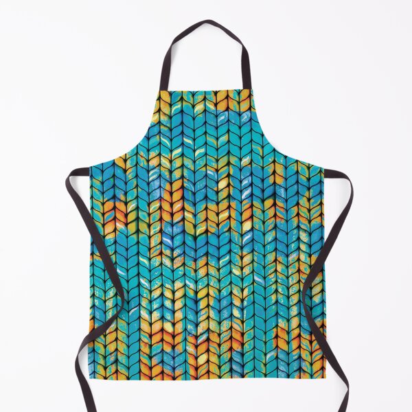 Item preview, Ocean Blue Faux Knit designed and sold by Karin Taylor.