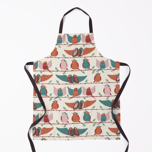 Item preview, Happy Birds' Choir [red-turquoise] designed and sold by Aia UENO design.