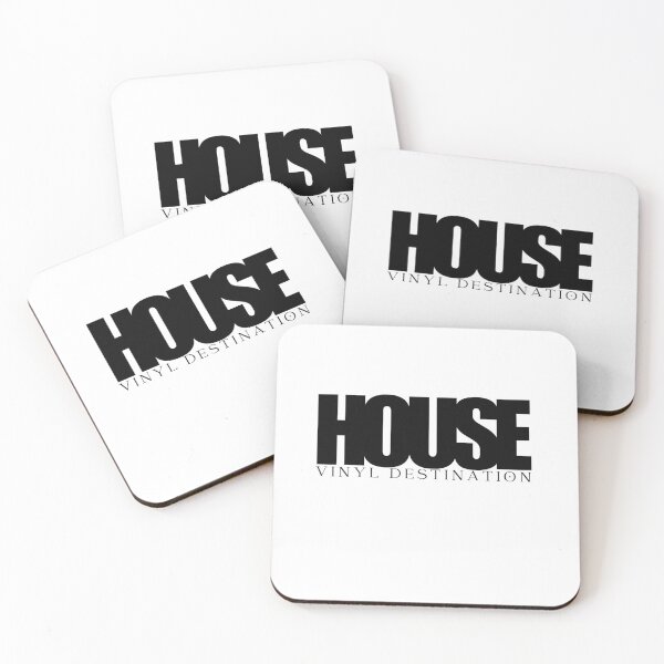 Item preview, House (Black Design) designed and sold by vinyldshop.