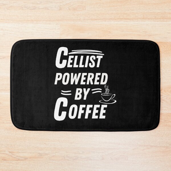 Item preview, Cellist powered by coffee designed and sold by annoying-shirts.