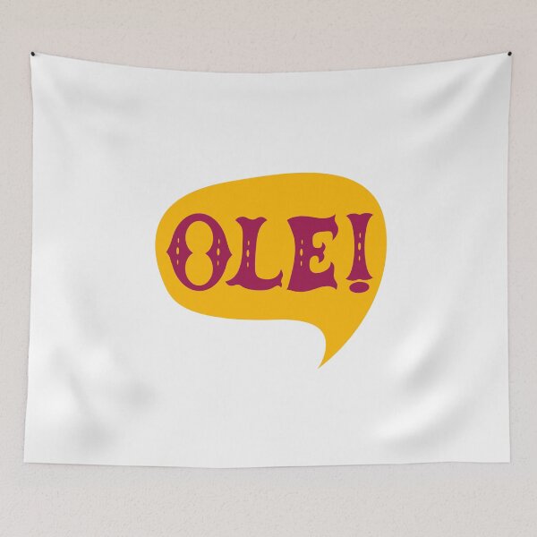 Item preview, Speech bubble with hand drawn ole! word designed and sold by shushunya13.