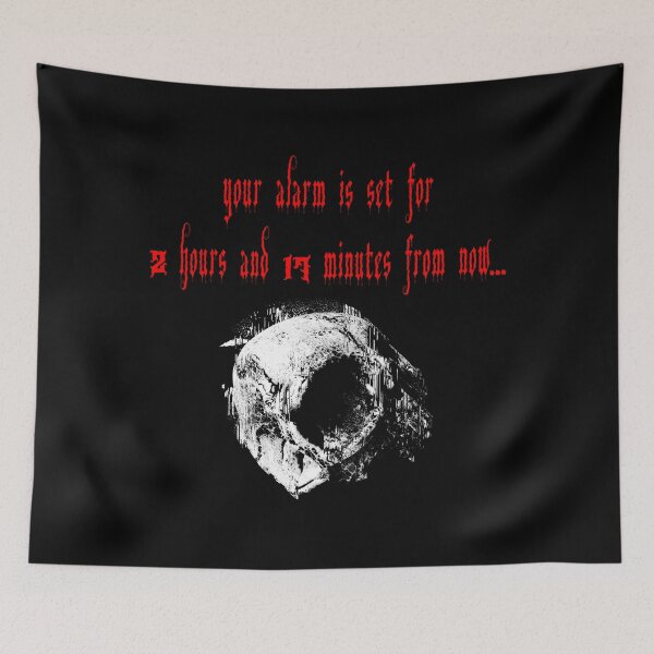 Item preview, Your alarm is set for 2 hours and 17 minutes from now... designed and sold by R-A Designs.