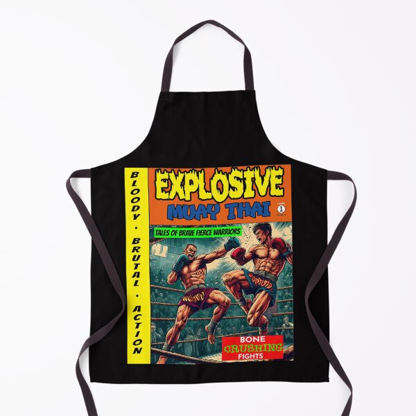 Item preview, Explosive Muay Thai Action designed and sold by CoolCrazyQuirky.
