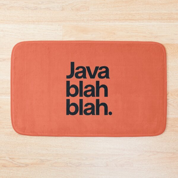 Item preview, Java Blah Blah - Only Java developers will understand this! designed and sold by krishutd.
