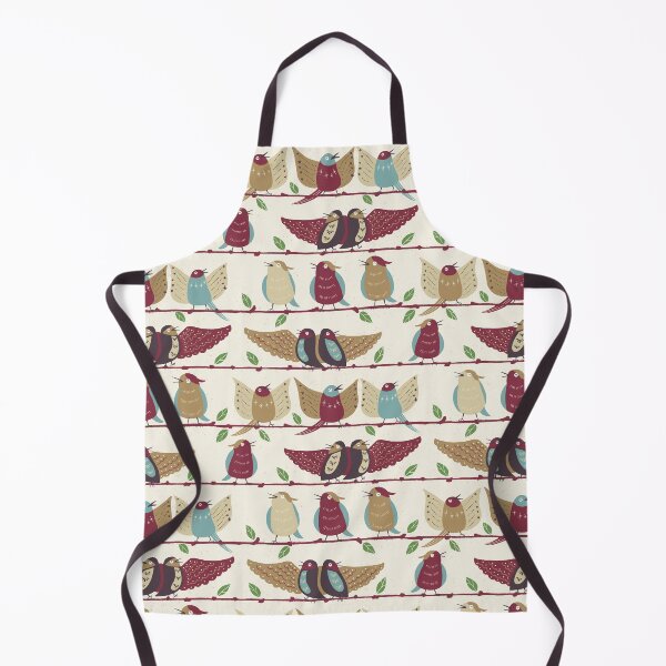 Item preview, Happy Birds' Choir [wine red-pale blue] designed and sold by Aia UENO design.