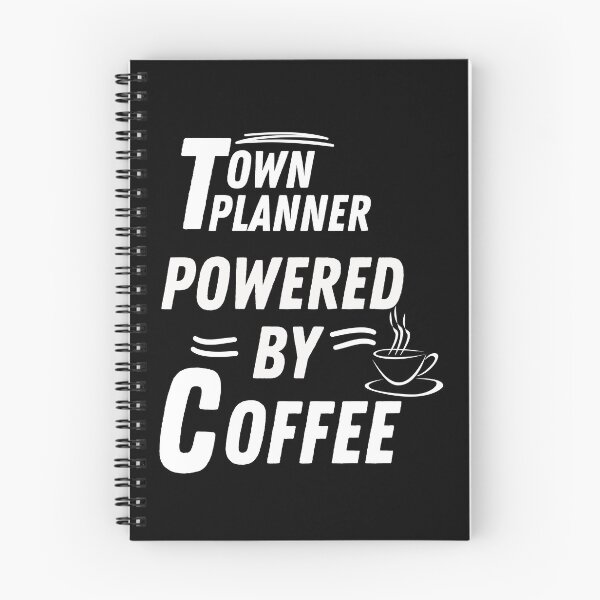 Item preview, Town Planner powered by coffee  designed and sold by annoying-shirts.