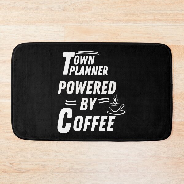 Item preview, Town Planner powered by coffee  designed and sold by annoying-shirts.