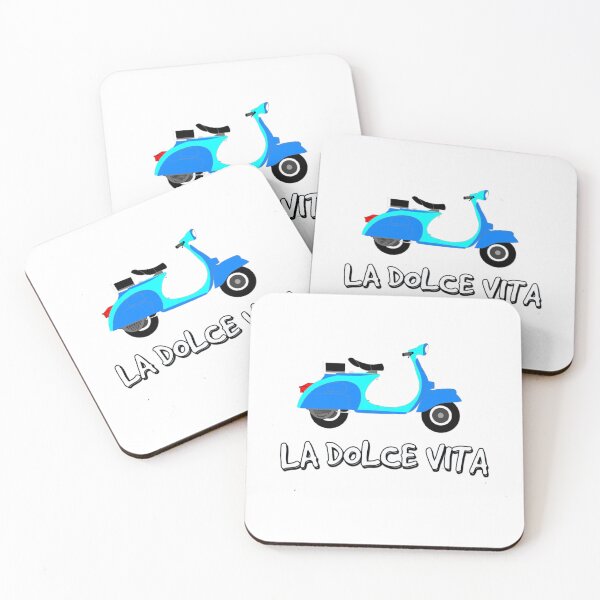 Item preview, La Dolce Vita The Good Life Two Wheels T-Shirt Logo and Apparel Design nickbrayimages designed and sold by nickbrayimages.