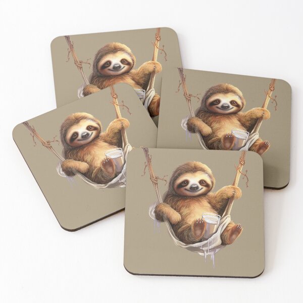 Item preview, Baby Sloth with Milk designed and sold by Elisabeth Lucas.