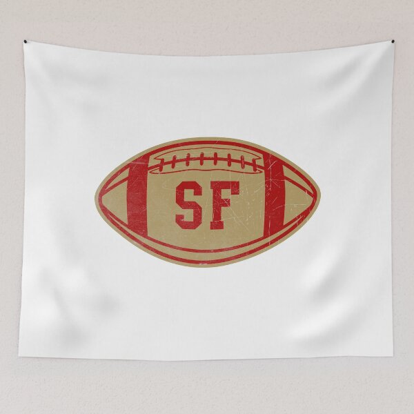 Item preview, San Francisco Retro Throwback Football designed and sold by Bo-Bros-Tees.