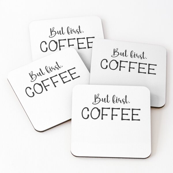 Item preview, But first, coffee designed and sold by Pixel & Petal Co..