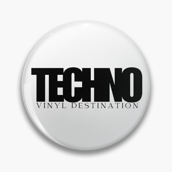 Item preview, Techno (Black Design) designed and sold by vinyldshop.