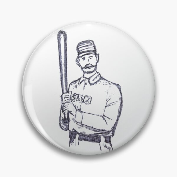Item preview, Old Time Baseball Player Sketch designed and sold by TurnipWilson.