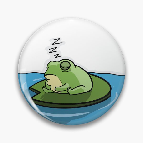 Item preview, Frog sleepin on water designed and sold by Chava95.