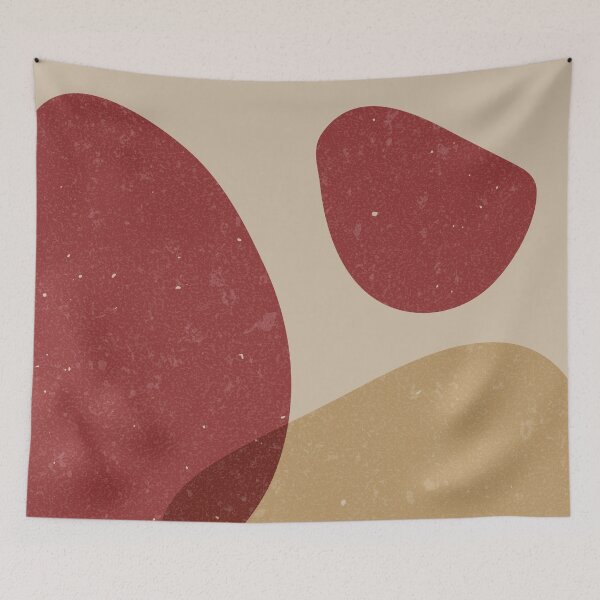 Item preview, Béziama Colorida II - Dove, Ruby, Fawn designed and sold by Irene Estelle.