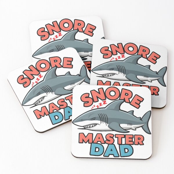 Item preview, Snore Master Dad Shark designed and sold by deviatepolo.