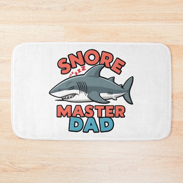 Item preview, Snore Master Dad Shark designed and sold by deviatepolo.