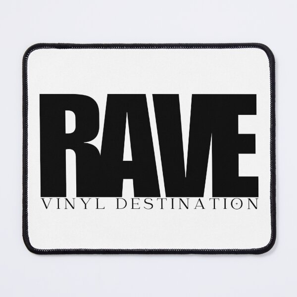 Item preview, Rave (Black Design) designed and sold by vinyldshop.