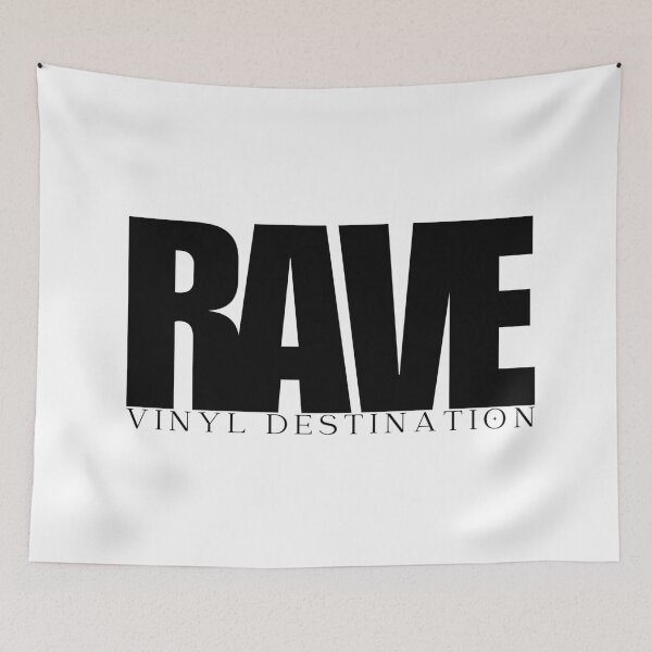 Item preview, Rave (Black Design) designed and sold by vinyldshop.
